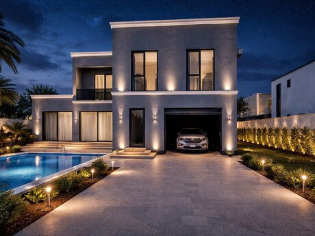 4 otaqlı həyət evi/bağ evi - Şüvəlan q. - 300 m²