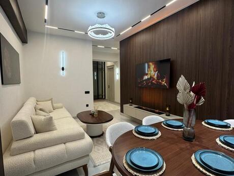 3 otaqlı yeni tikili - Şah İsmayıl Xətai m. - 90 m²