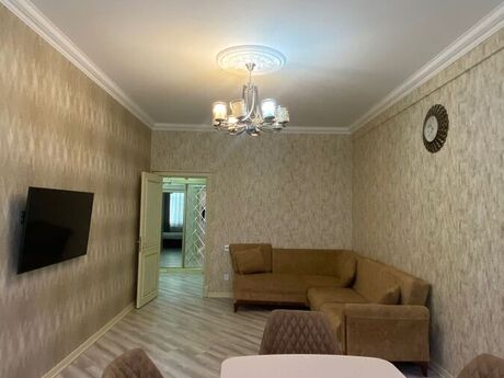 2-комн. новостройка - м. Элмляр Академиясы - 90 м²
