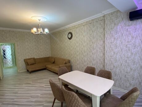 2-комн. новостройка - м. Элмляр Академиясы - 90 м²