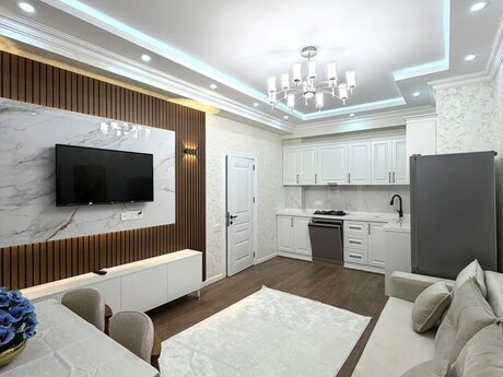 2 otaqlı yeni tikili - Nərimanov r. - 57 m²