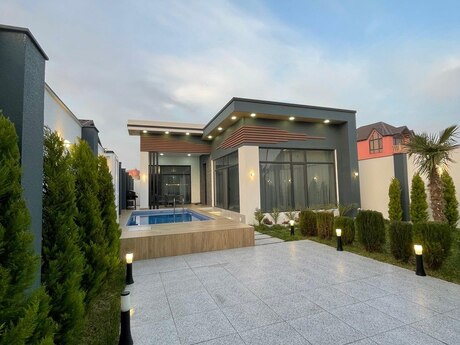 4 otaqlı həyət evi/bağ evi - Mərdəkan q. - 200 m²