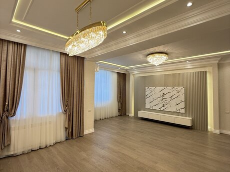 4 otaqlı yeni tikili - Elmlər Akademiyası m. - 206 m²