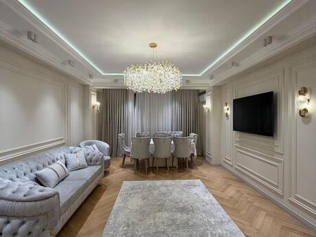 4 otaqlı yeni tikili - Nəriman Nərimanov m. - 176 m²