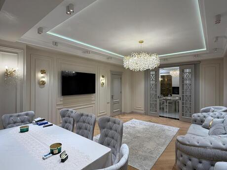 4 otaqlı yeni tikili - Nəriman Nərimanov m. - 176 m²