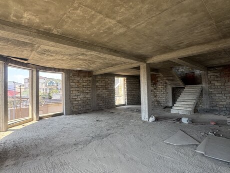 6 otaqlı həyət evi/bağ evi - Badamdar q. - 495 m²