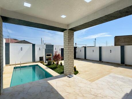 4 otaqlı həyət evi/bağ evi - Mərdəkan q. - 150 m²