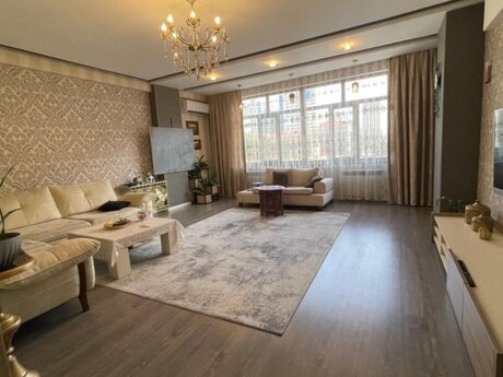 3 otaqlı yeni tikili - Şah İsmayıl Xətai m. - 137 m²