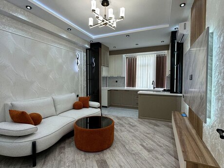 2 otaqlı yeni tikili - Həzi Aslanov m. - 55 m²