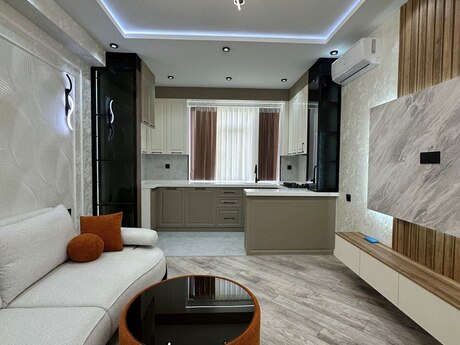2 otaqlı yeni tikili - Həzi Aslanov m. - 55 m²