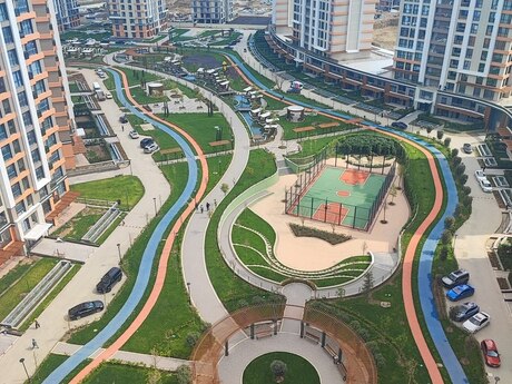 4 otaqlı yeni tikili - Bakmil m. - 129 m²