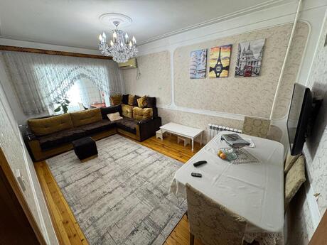 4 otaqlı köhnə tikili - Nəsimi m. - 90 m²