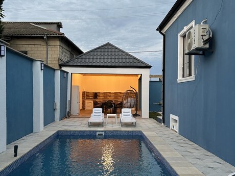 3 otaqlı həyət evi/bağ evi - Bilgəh q. - 120 m²