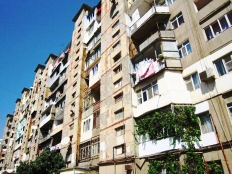 2-комн. вторичка - пос. Старые Гюнешли - 45 м²