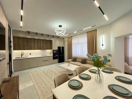 3 otaqlı yeni tikili - Şah İsmayıl Xətai m. - 95 m²