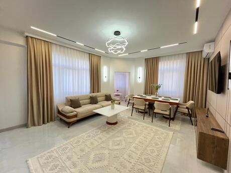 3 otaqlı yeni tikili - Şah İsmayıl Xətai m. - 95 m²