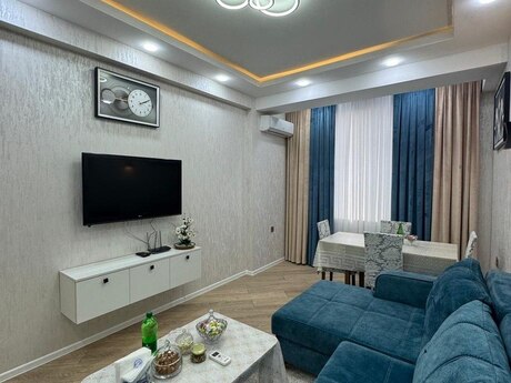 2 otaqlı yeni tikili - Həzi Aslanov m. - 51 m²