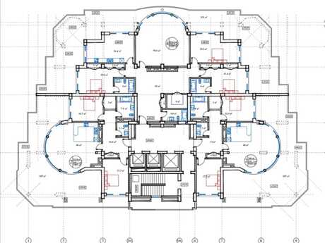 10 otaqlı yeni tikili - Nizami m. - 620 m²