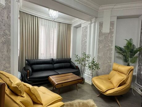 3 otaqlı yeni tikili - Şah İsmayıl Xətai m. - 110 m²
