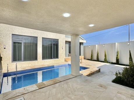 4 otaqlı həyət evi/bağ evi - Mərdəkan q. - 135 m²