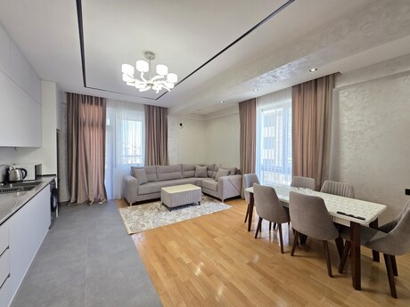 3 otaqlı yeni tikili - Şah İsmayıl Xətai m. - 100 m²