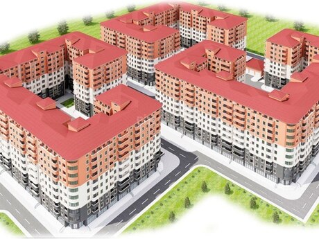 3-комн. новостройка - Сумгаит - 74.2 м²