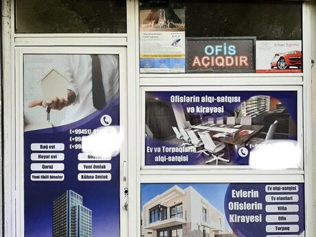 1 otaqlı ofis - Nəsimi m. - 12 m²