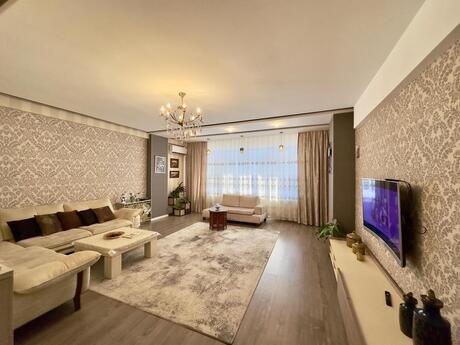 3 otaqlı yeni tikili - Şah İsmayıl Xətai m. - 140 m²