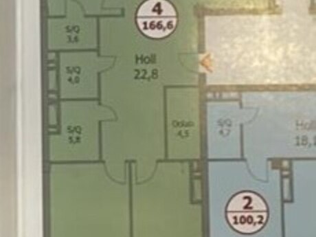 4 otaqlı mənzil, 167 m², Nəriman Nərimanov: 514 000 ₼ 2