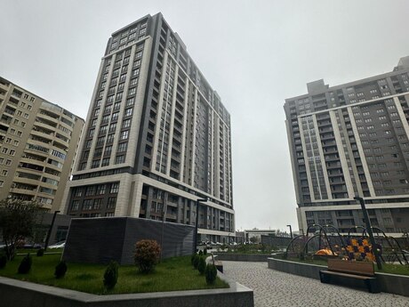 1 otaqlı yeni tikili - Ağ şəhər q. - 67.1 m²