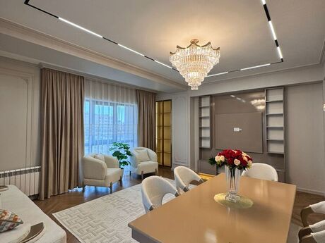 3 otaqlı yeni tikili - Şah İsmayıl Xətai m. - 128 m²