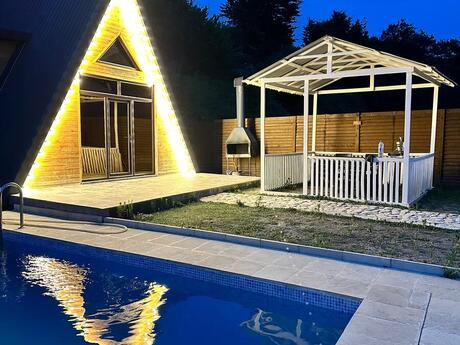 2 otaqlı həyət evi/bağ evi - İsmayıllı - 65 m²