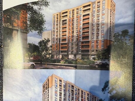 3 otaqlı yeni tikili - Bakıxanov q. - 110 m²