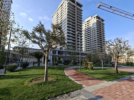 3 otaqlı yeni tikili - Ağ şəhər q. - 128 m²