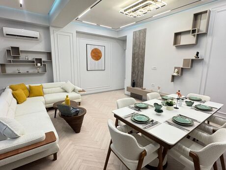 3 otaqlı yeni tikili - Nəsimi r. - 125 m²