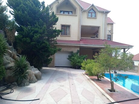 6 otaqlı həyət evi/bağ evi - Fatmayı q. - 400 m²