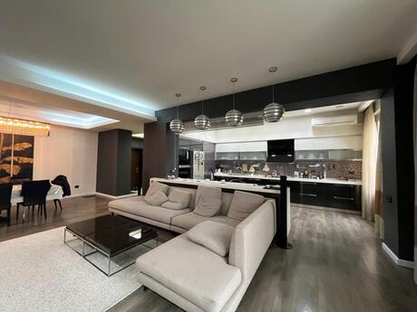 4 otaqlı yeni tikili - Şah İsmayıl Xətai m. - 200 m²