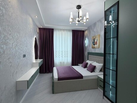 2 otaqlı yeni tikili - Həzi Aslanov m. - 73 m²