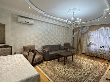 3 otaqlı yeni tikili - Şah İsmayıl Xətai m. - 96 m²