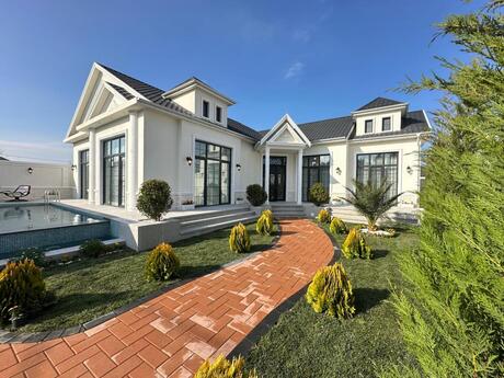 4 otaqlı həyət evi/bağ evi - Şüvəlan q. - 208 m²
