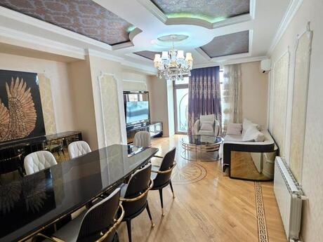 3-room apartment for rent, 140 m², 8 Noyabr: 1 600 ₼/mo 4