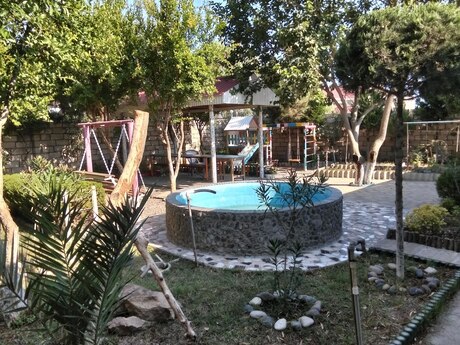 3 otaqlı həyət evi/bağ evi - Xəzər r. - 90 m²
