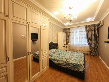3 otaqlı yeni tikili - Şah İsmayıl Xətai m. - 122 m²