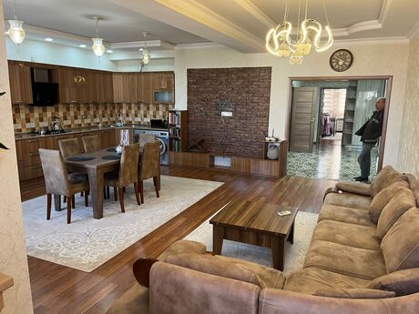 3 otaqlı yeni tikili - Şah İsmayıl Xətai m. - 120 m²