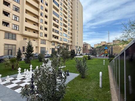 3 otaqlı yeni tikili - Həzi Aslanov m. - 91 m²