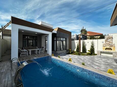 4 otaqlı həyət evi/bağ evi - Mərdəkan q. - 160 m²
