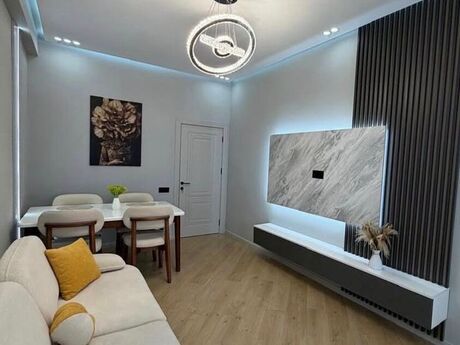 1 otaqlı yeni tikili - Həzi Aslanov m. - 55 m²