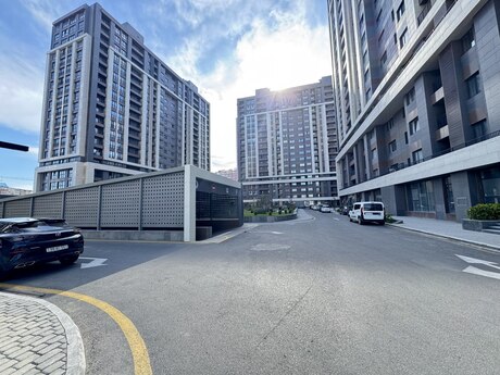 3 otaqlı yeni tikili - Şah İsmayıl Xətai m. - 127.8 m²