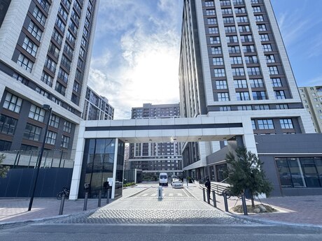 3 otaqlı yeni tikili - Şah İsmayıl Xətai m. - 127.8 m²