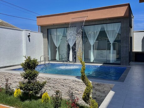 4 otaqlı həyət evi/bağ evi - Mərdəkan q. - 202 m²